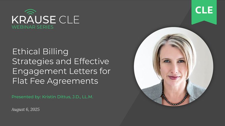 Ethical Billing Strategies and Effective Engagement Letters for Flat Fee Agreements