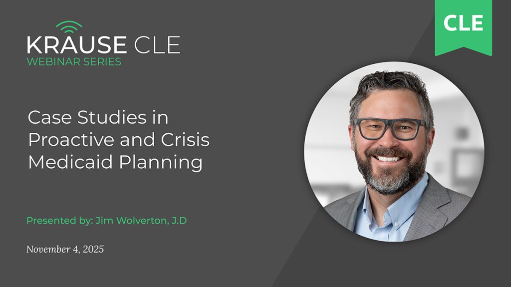 Case Studies in Proactive and Crisis Medicaid Planning