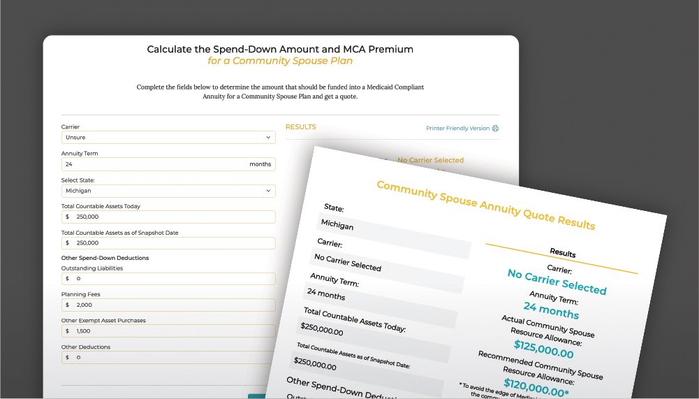 Medicaid Planning Calculators